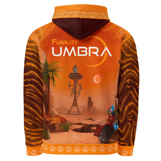 Furality Umbra hoodie reverse view