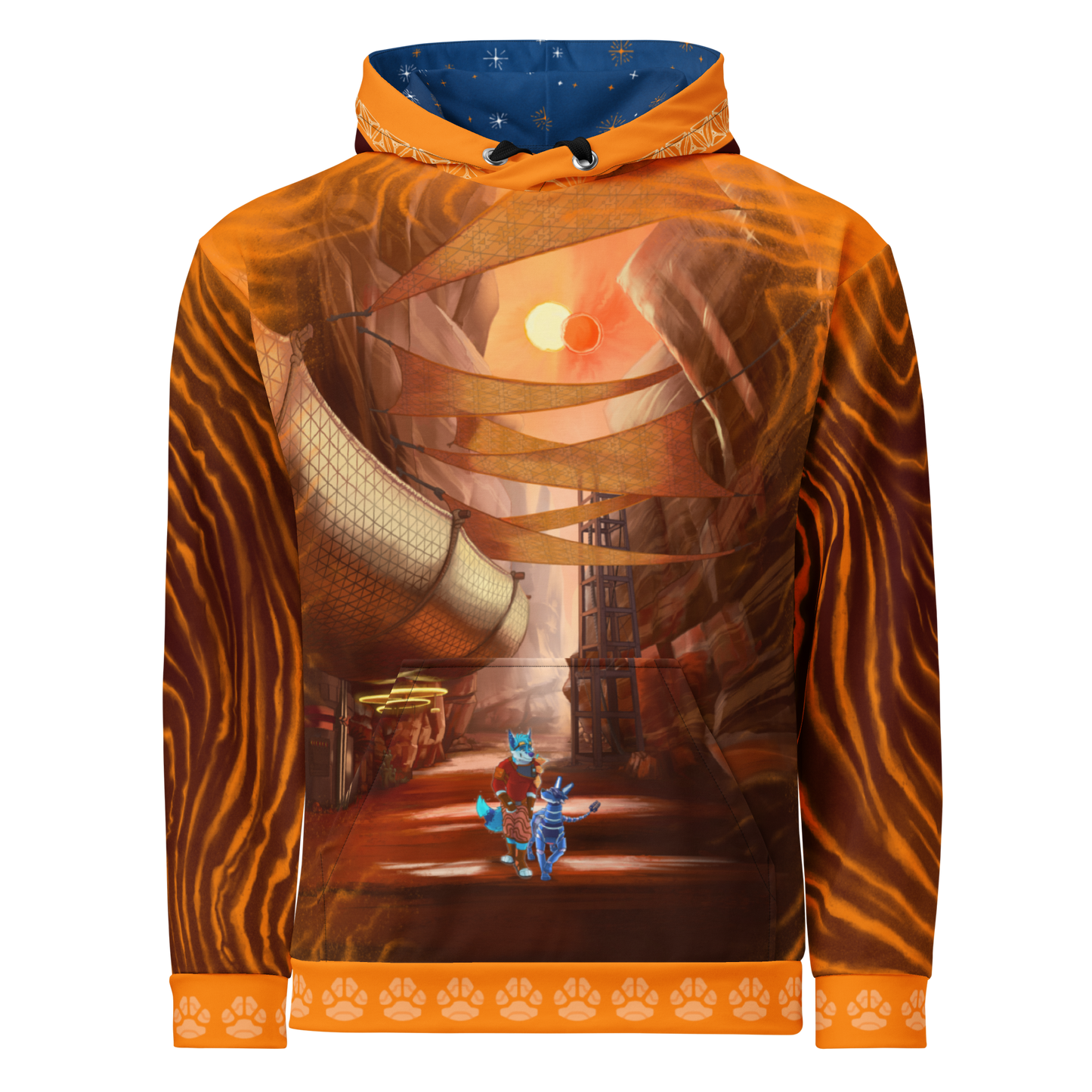Furality Umbra hoodie front view