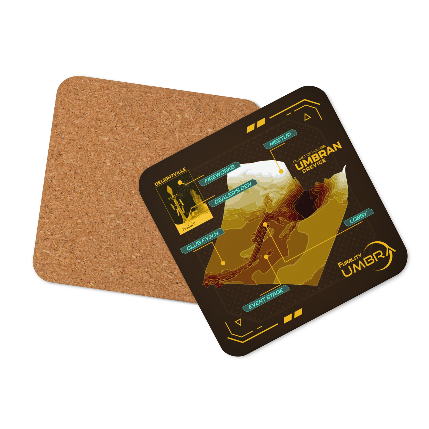 Furality Umbra Coaster